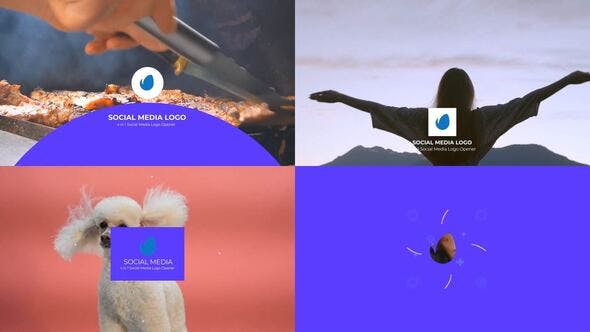 Videohive 4 in 1 Logo Opener 29788964