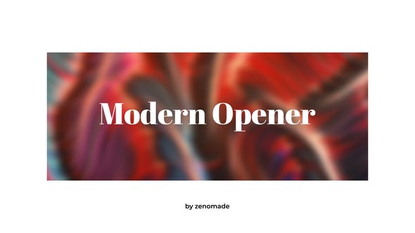 Videohive Modern Opener 31591580