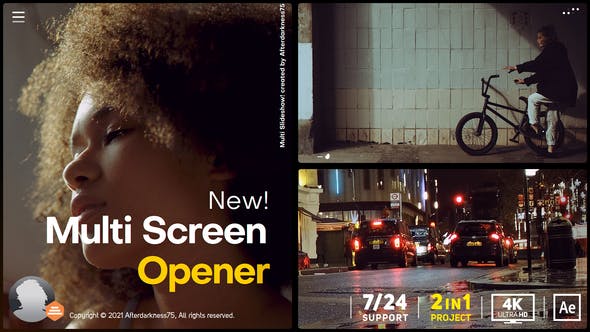 Videohive Multi Screen Opener - 31144549