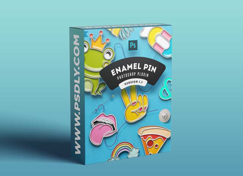GraphicRiver - Soft Enamel Pin Generator 22583349