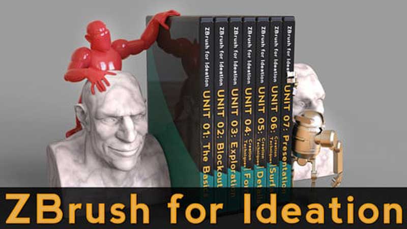 Gumroad - ZBrush For Ideation 250+ Video Series