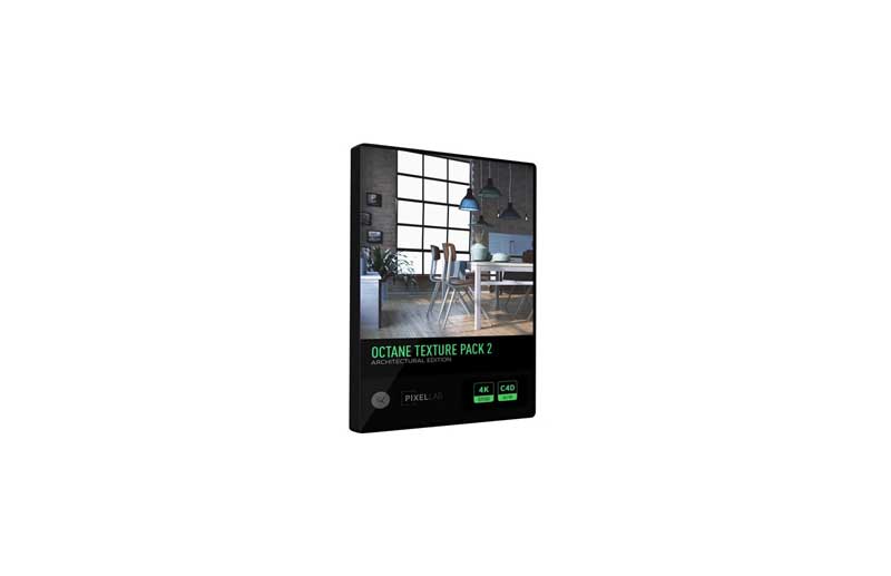 Octane Texture Pack 2 – Architecture Edition for Cinema 4D