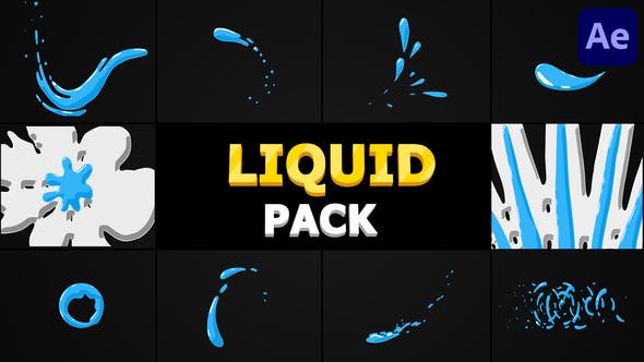 Videohive Liquid Shapes After Effects 31922430