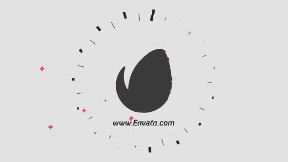 Videohive Flat Glitch Logo Reveal 15559651