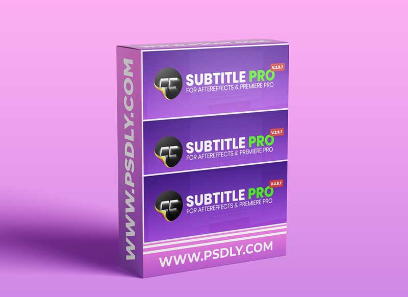 Aescripts Subtitle Pro 2.9.6