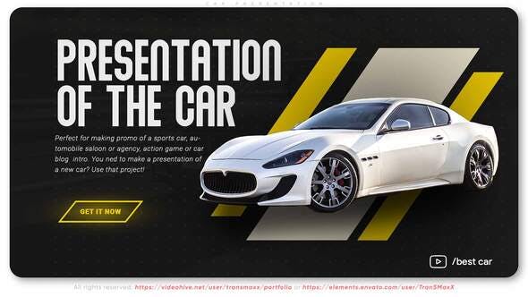 Videohive Car Presentation 32689790