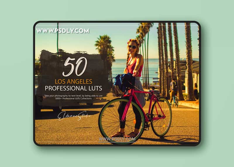 CreativeMarket - 50 Los Angeles LUTs Pack 6190798