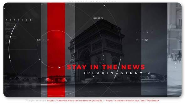 Videohive Dynamic News Intro 32690377