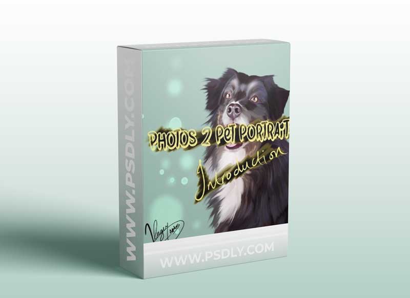 Learn how to turn pet photos into pet portraits in Procreate