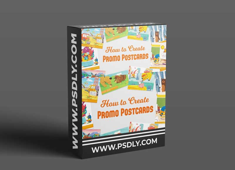 Market yourself as an Illustrator: Learn to Create Promotional Postcards