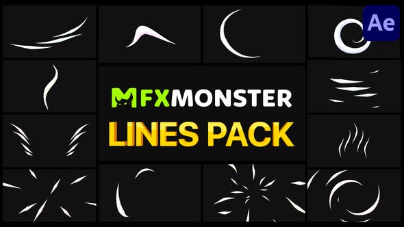 Videohive Lines Pack After Effects 32385842