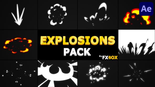 Videohive Explosions Pack After Effects 32368428