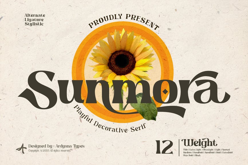 Sunmora Font