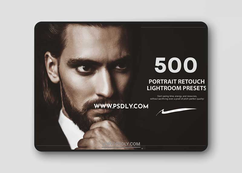 CreativeMarket - 500 Portrait Retouch Presets 5787074
