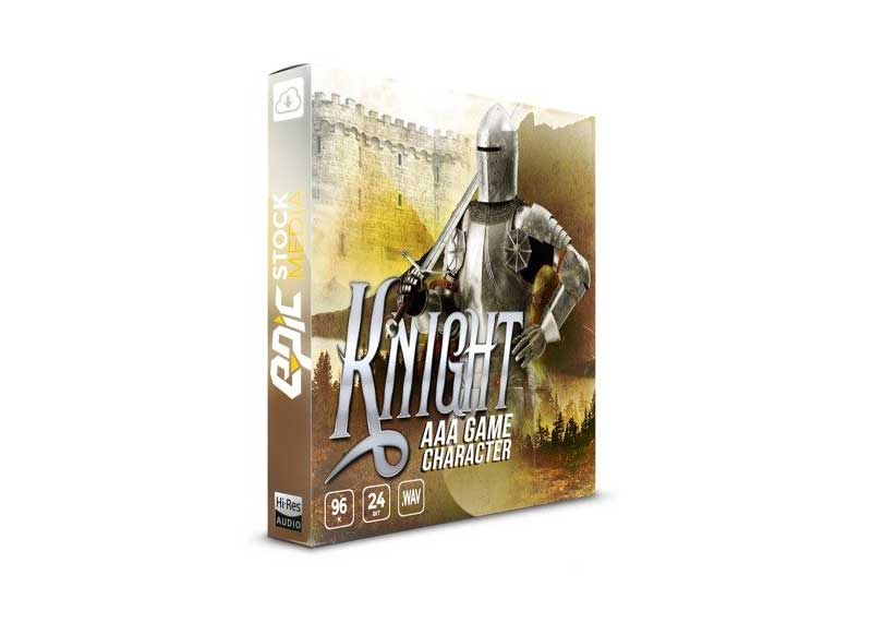 Epic Stock Media AAA Game Character Knight WAV