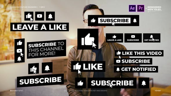 Videohive YouTube Subscribe 28874735