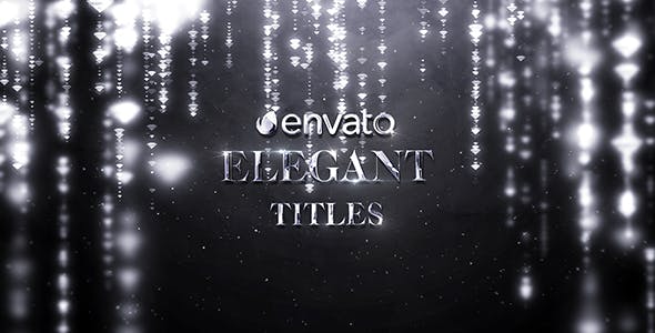 Videohive Elegant Titles 20211631