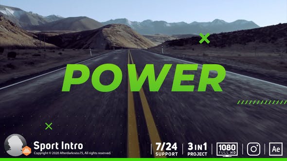 Videohive Sports Intro 22534366