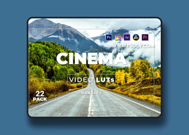 Bangset Cinema Pack 22 Video LUTs