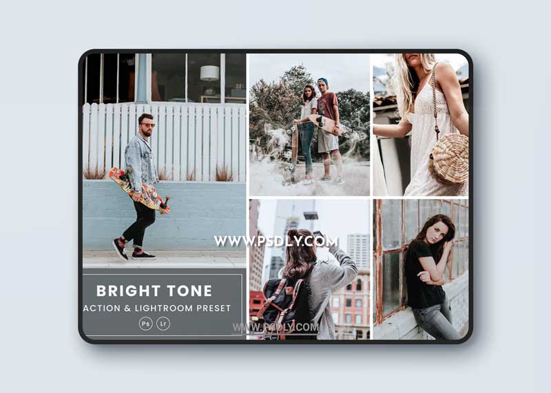 Bright Tone Action & Lightrom Presets