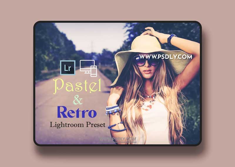 CreativeMarket - 80 Pastel and Retro Lightroom Preset 5839978