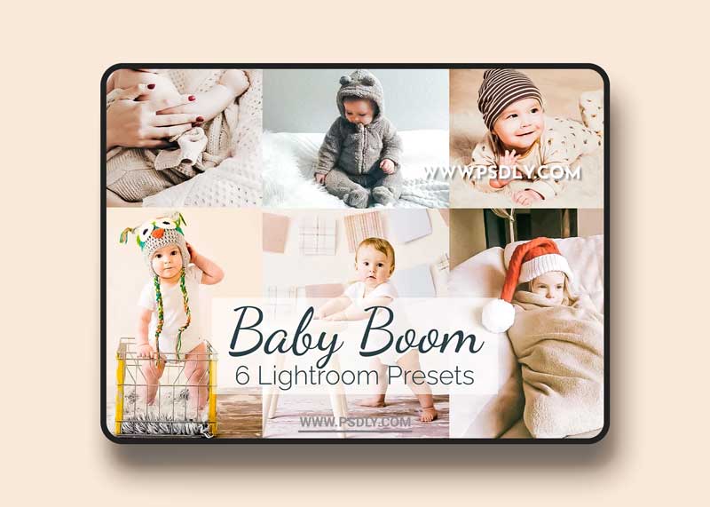 CreativeMarket - Baby Boom - Lightroom Presets Pack 5836549