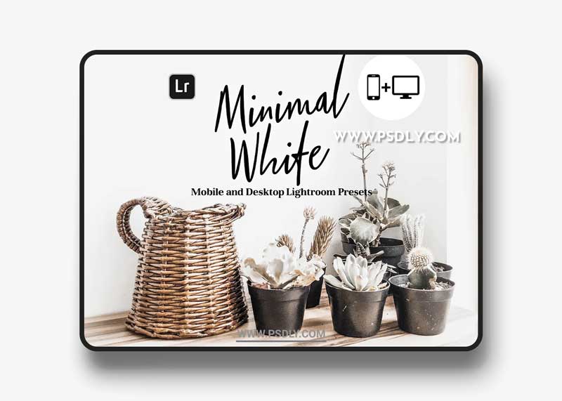 CreativeMarket - Minimal White Lightroom Presets 5845081