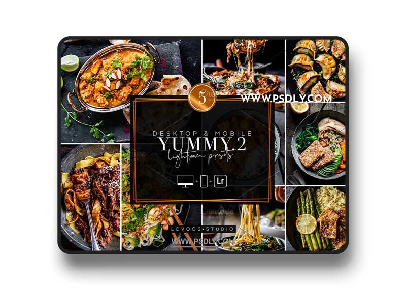 CreativeMarket - YUMMY VOL.2 - Lightroom Presets 5822688