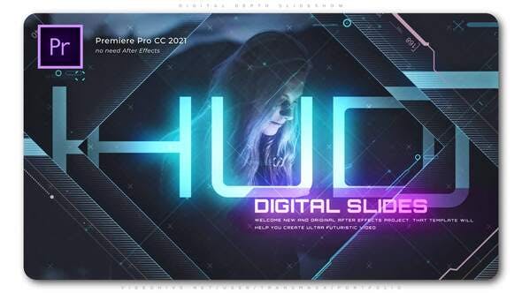 Videohive - Digital Depth Slideshow - 33545658