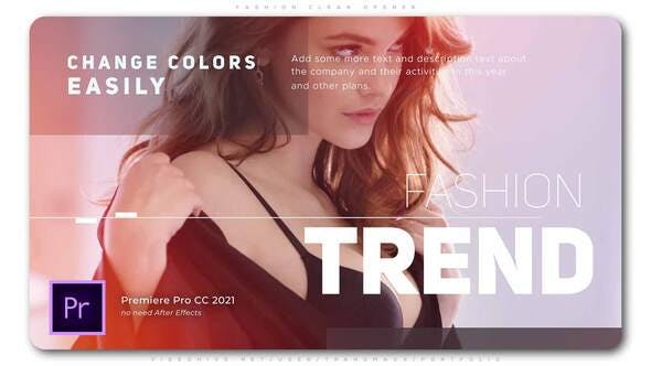 Videohive - Fashion Clean Opener - 33545617