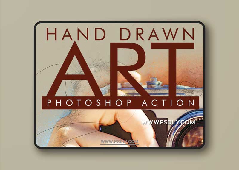 Graphicriver - Hand Drawn Art Photoshop Action 20575115