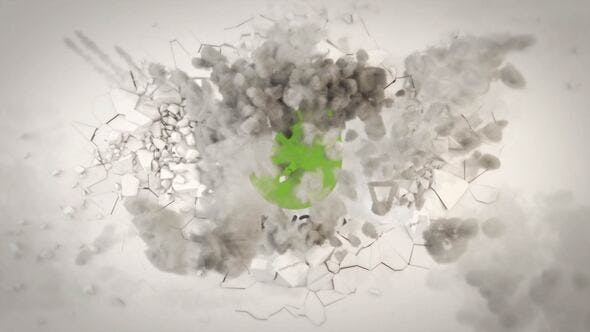 Videohive - Ground Destruction Logo Reveal - 33348578