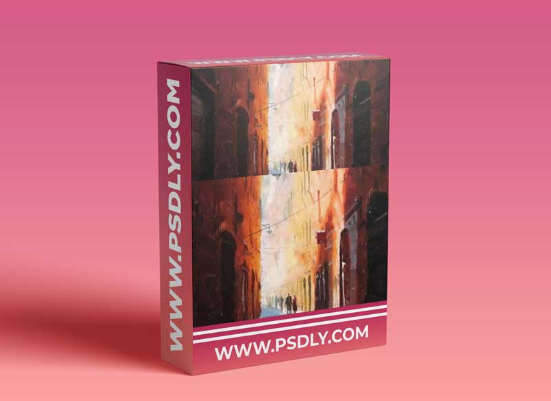Impressionism - Paint this Italian Street Scene in oil or acrylic