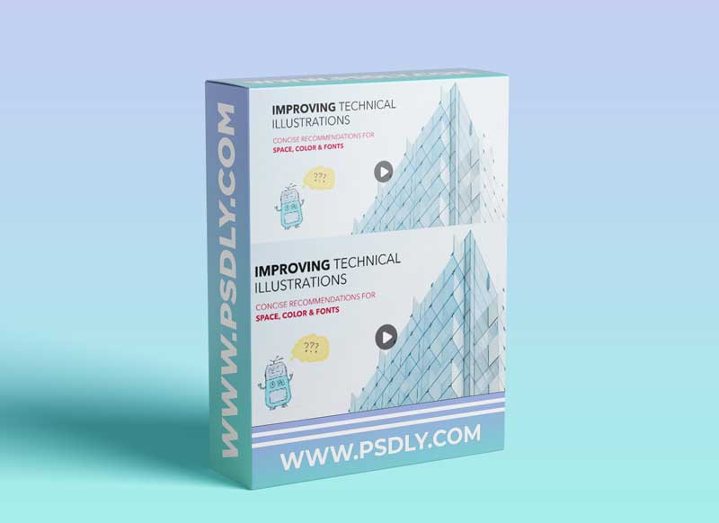 Improving Technical Illustrations: Concise Recommendations for Space, Color, and Fonts