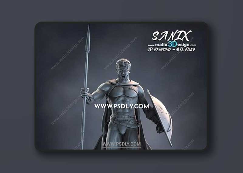 LEONIDAS (300 SPARTANS) – 3D Print Model