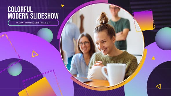 Videohive Colorful Modern Slideshow 33423523