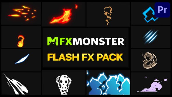 Videohive - Flash FX Pack 08 | Premiere Pro MOGRT - 33506819