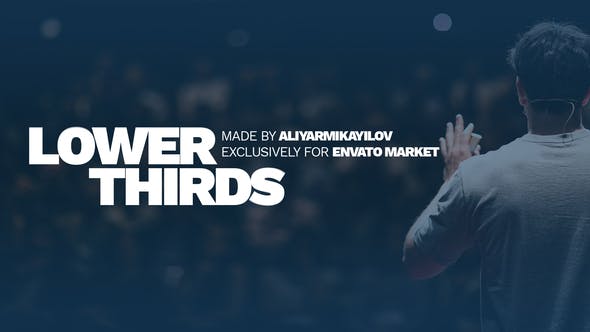 Videohive Modern Lower Thirds 32655718