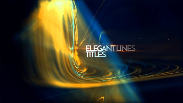 Videohive Elegant Lines Titles 23523255
