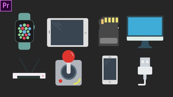 Videohive - Tech Animated Icons - 33602021