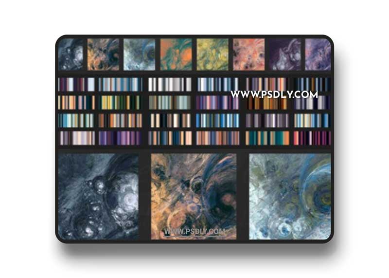Sea, Earth and Sky - 26 Nature-Inspired Gradients Pack