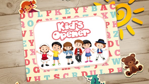 Videohive Kid's Opener 23504621