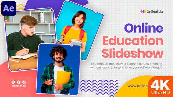 Videohive Online Education Slideshow 33694663