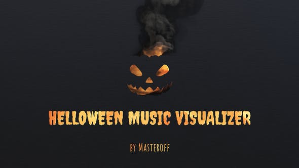 Videohive Halloween Music Visualizer 33957632