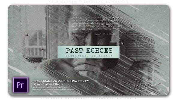 Videohive - Past Echoes Historical Slideshow - 33715176