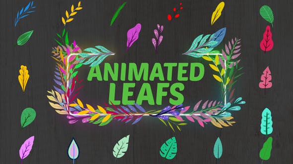 Videohive Animated Leafs || After Effects 33850931