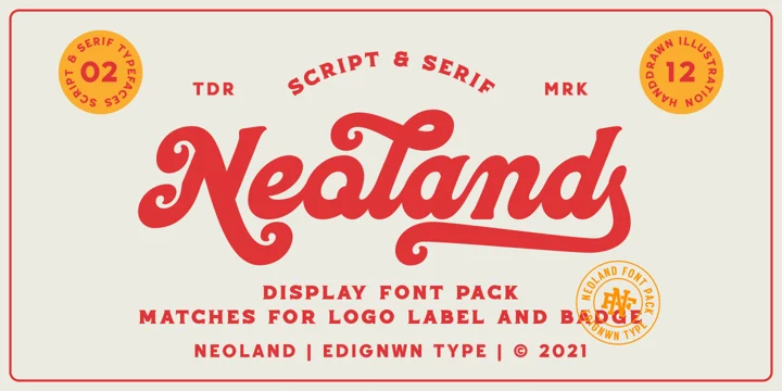 CM - Neoland - Display Font 6474351