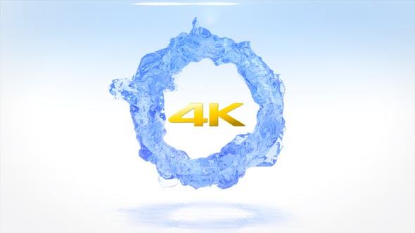 Videohive Circling Liquid Logo Reveal- 4k 24781859