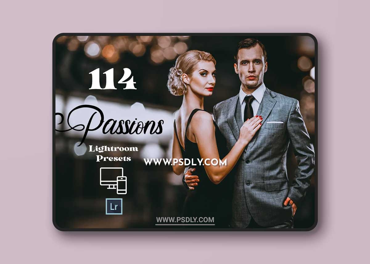 CreativeMarket - 114 Passions Adobe Lightroom Preset 5810348