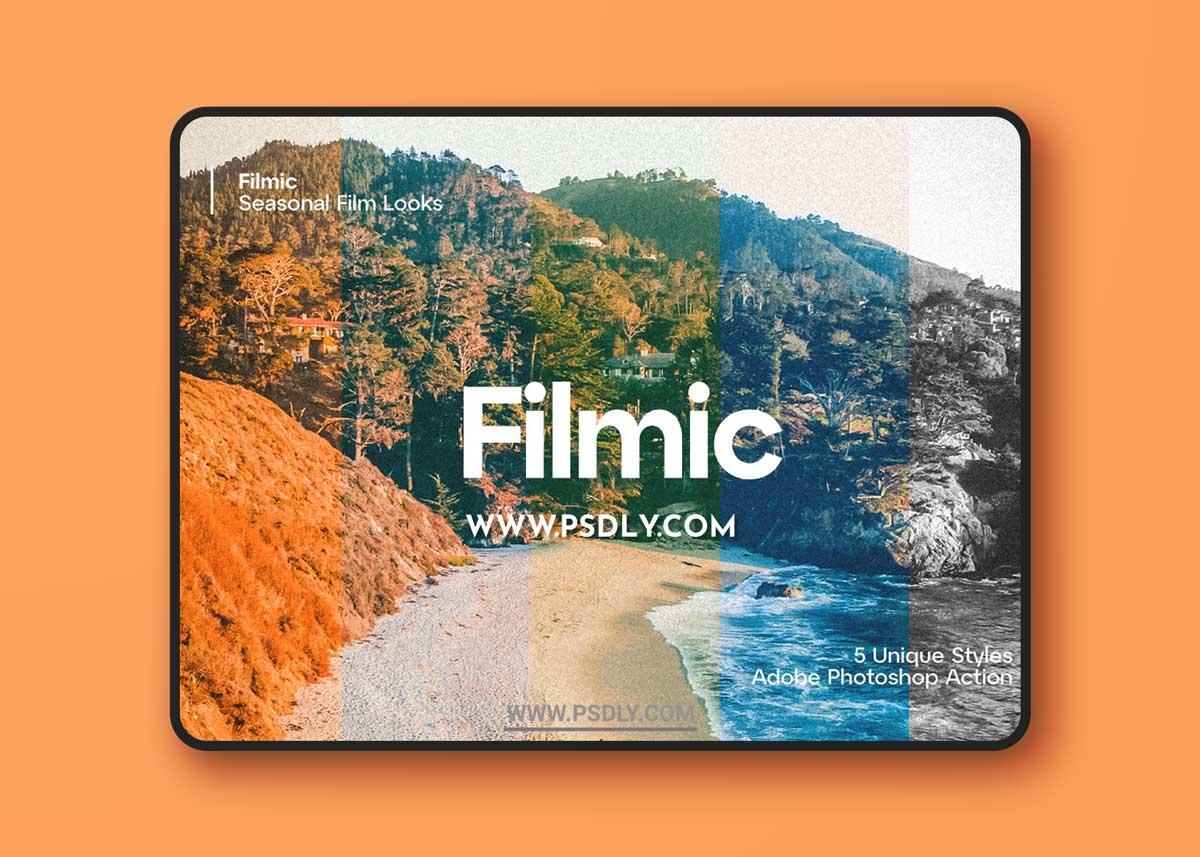 CreativeMarket - Filmic - 5 Seasonal Film Looks 6280682